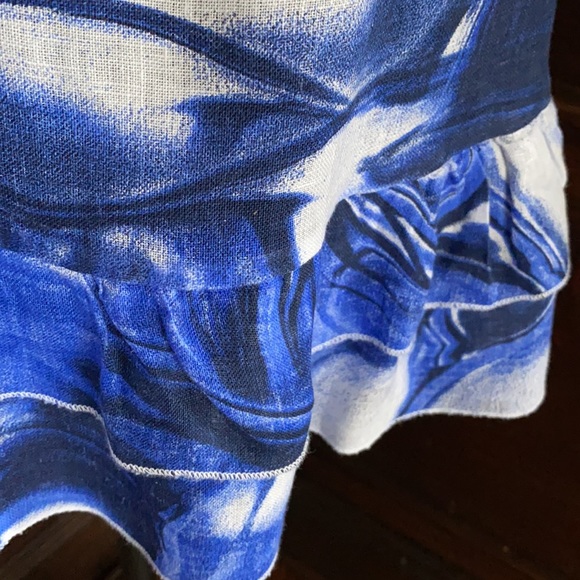 NWT 100% Linen Piazza Del Tempio Top - Picture 7 of 9